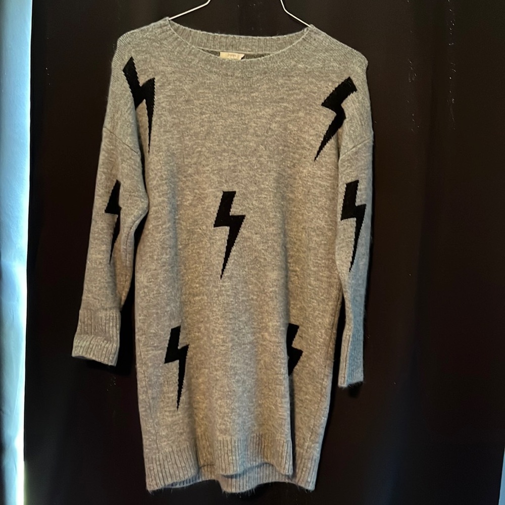Lightning Sweater Dress